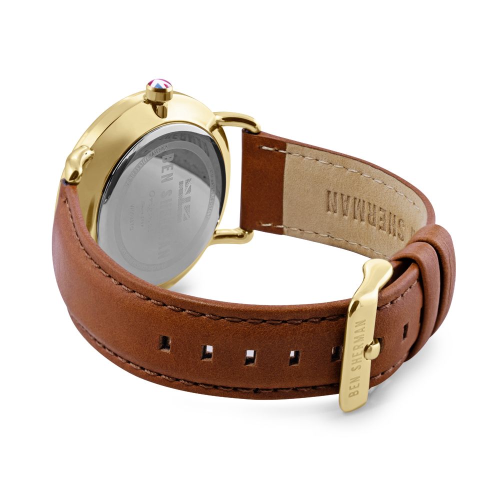 Ben Sherman Brown Leather Dress Watch