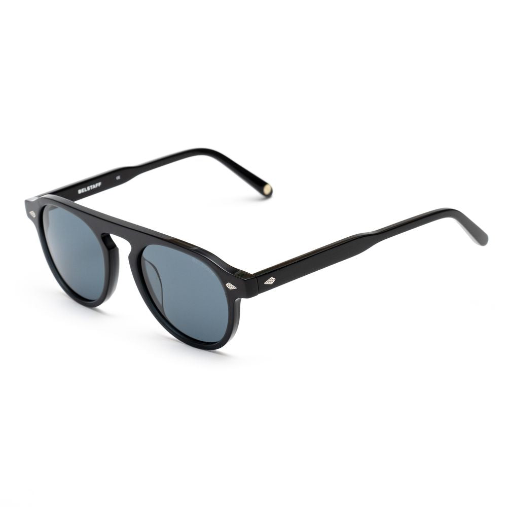 Belstaff – Schwarze Acetat-Sonnenbrille