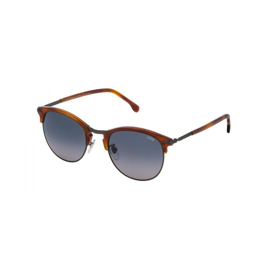 Lunettes de soleil en acétate marron Lozza