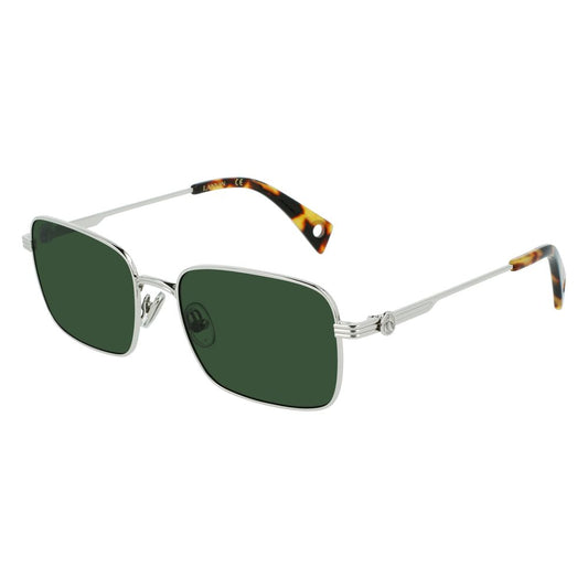 Lunettes de soleil Lanvin en métal gris