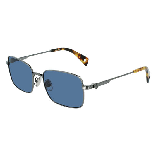 Lunettes de soleil Lanvin en métal gris