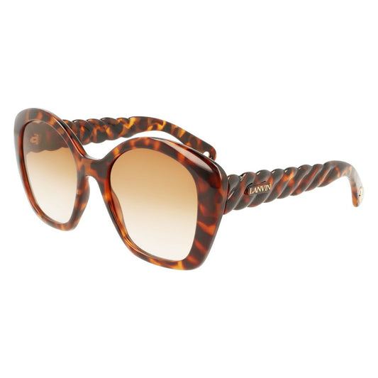 Lunettes de soleil Lanvin Brown Bio Injected