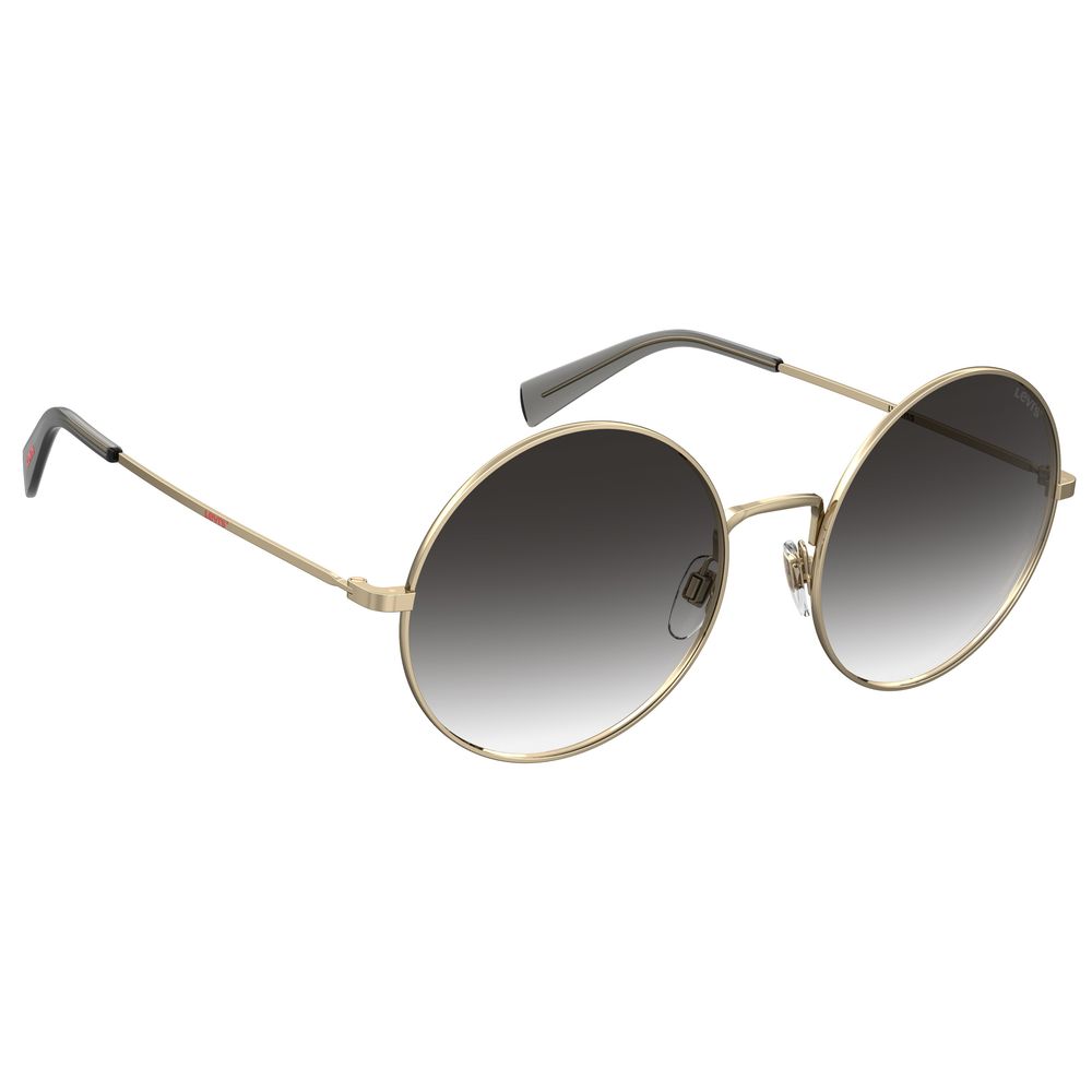 Lunettes de soleil Levi's en métal doré