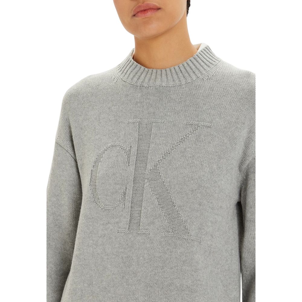 Short gris en coton biologique Calvin Klein Jeans