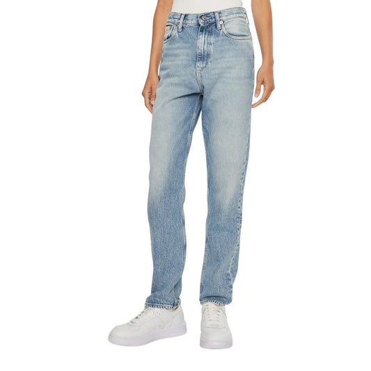 Jean slim en coton bleu clair Calvin Klein Jeans
