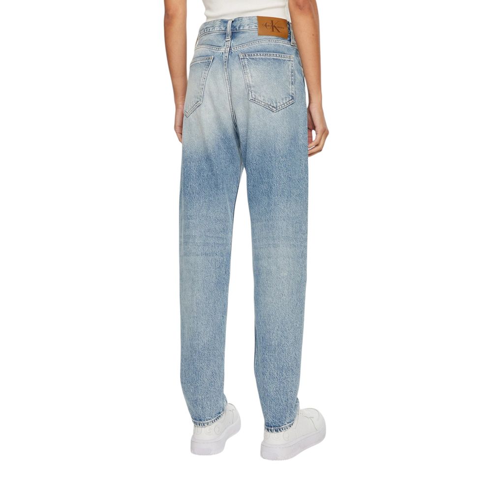 Jean slim en coton bleu clair Calvin Klein Jeans
