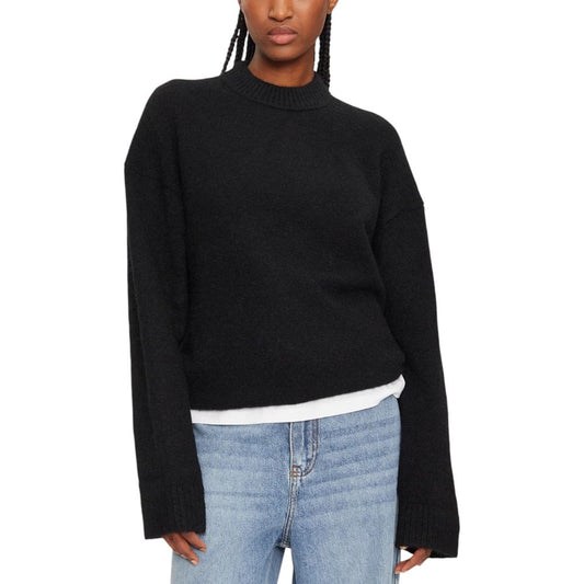 Pull en polyester noir Calvin Klein Jeans