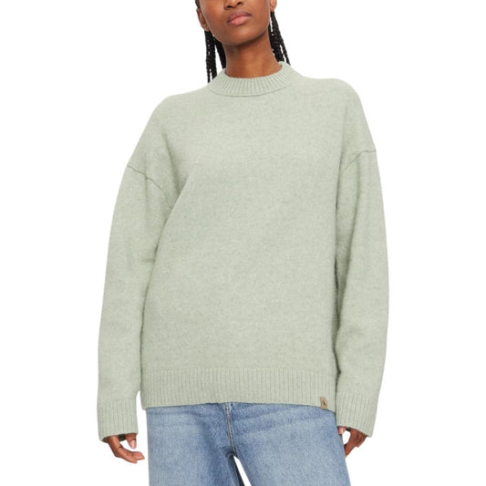 Pull vert en polyester Calvin Klein Jeans