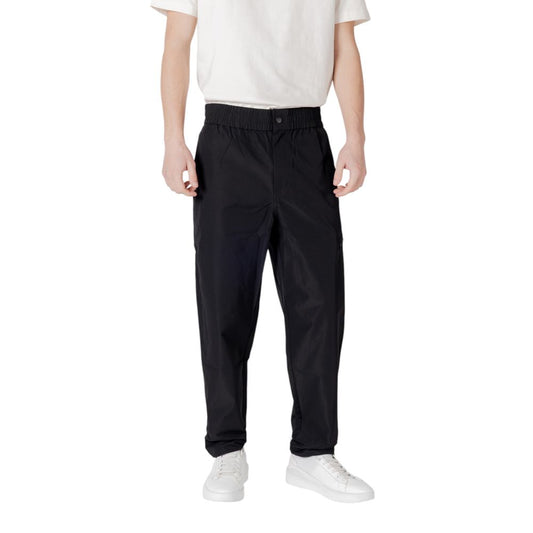Calvin Klein Jeans Black Polyester Casual Pants