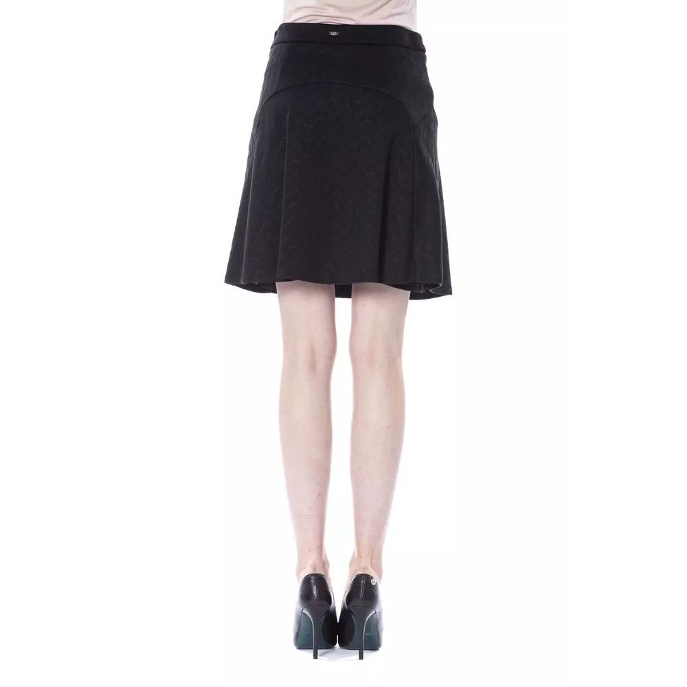 Jupe en polyester noir BYBLOS