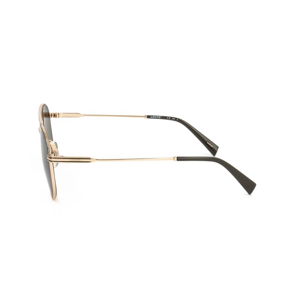 Lunettes de soleil Levi's grises en acier inoxydable