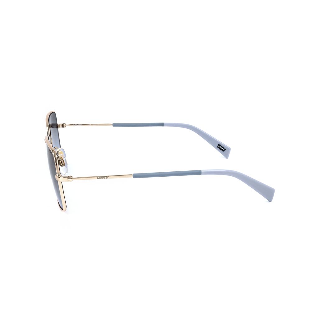 Lunettes de soleil Levi's grises en acier inoxydable