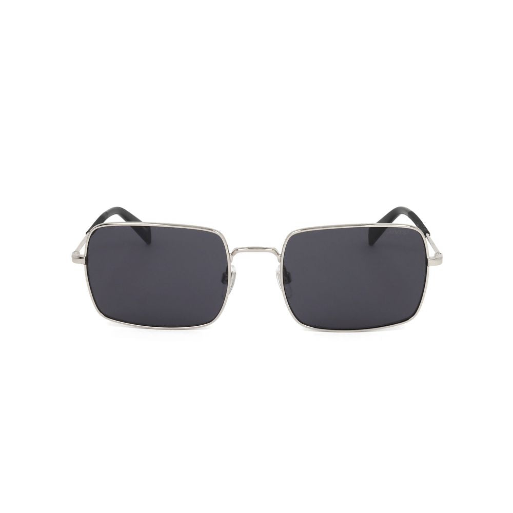 Lunettes de soleil Levi's grises en acier inoxydable