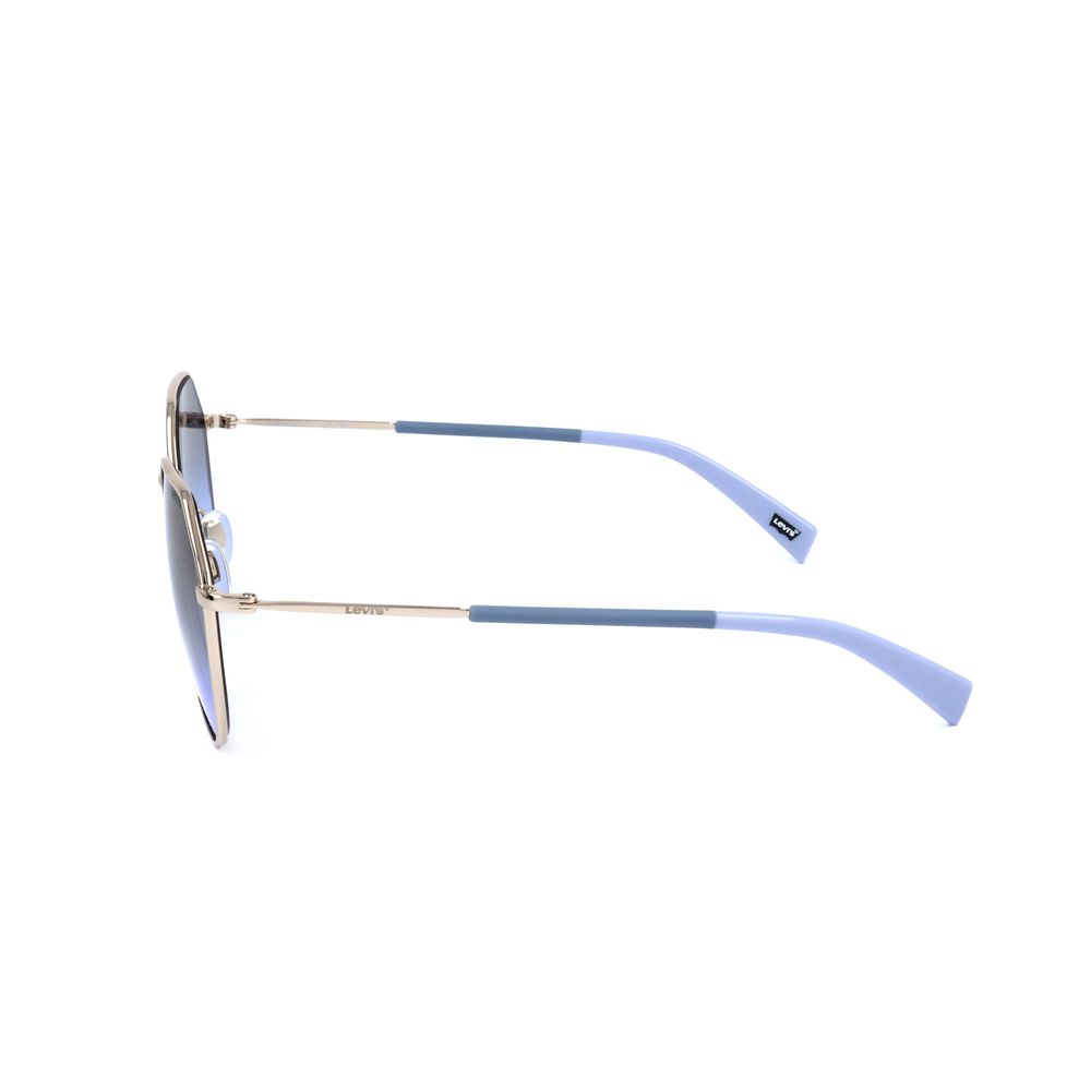Lunettes de soleil Levi's grises en acier inoxydable