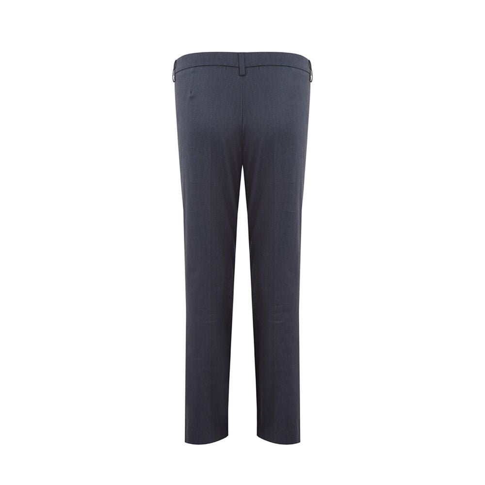 Pantalon Lardini Chic en Lin Bleu