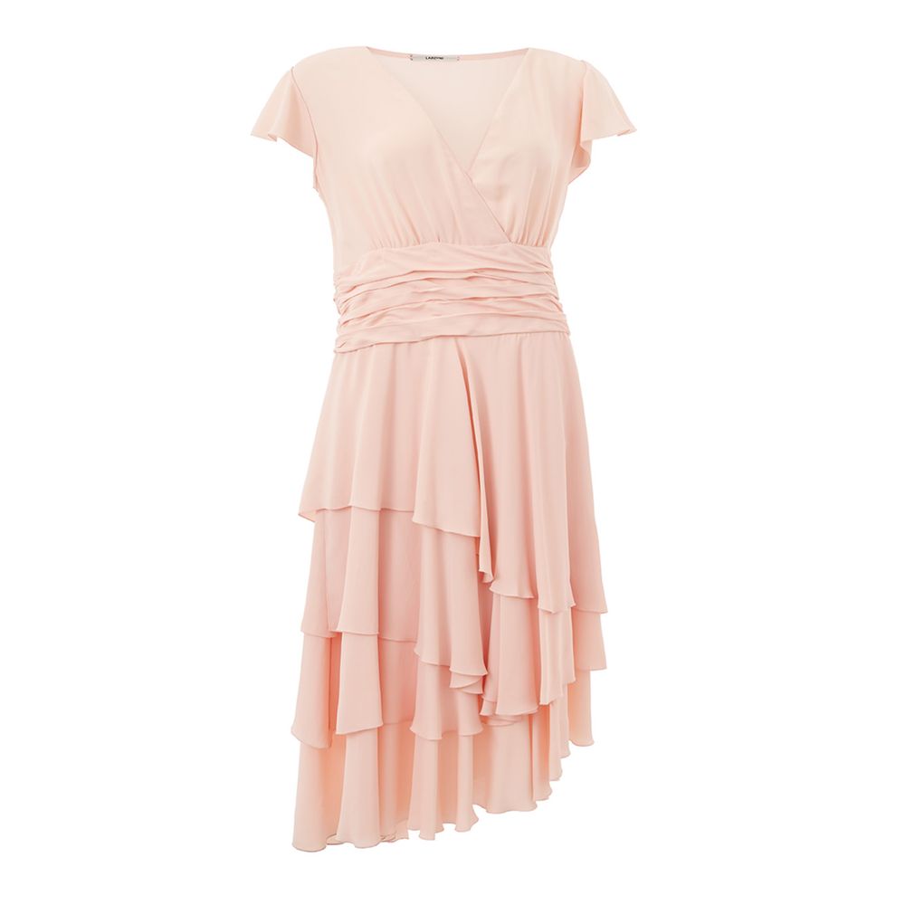 Robe élégante en acétate rose Lardini