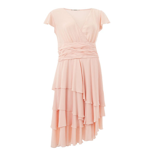 Robe élégante en acétate rose Lardini