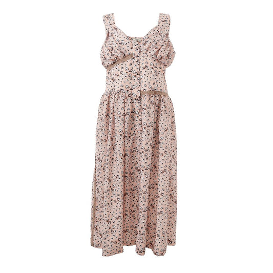 Robe élégante en acétate rose Lardini pour une soirée élégante