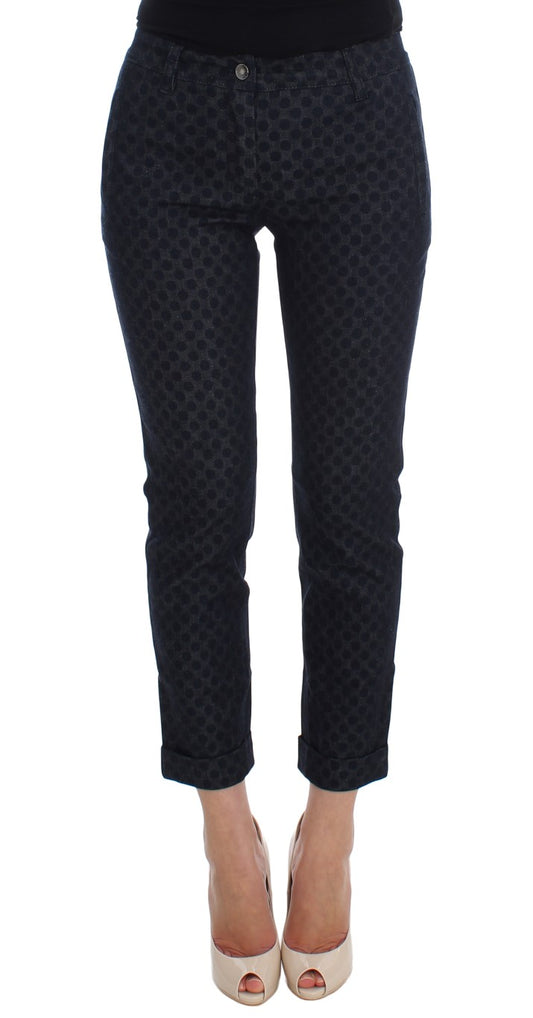 Jean slim capri à pois Dolce &amp; Gabbana