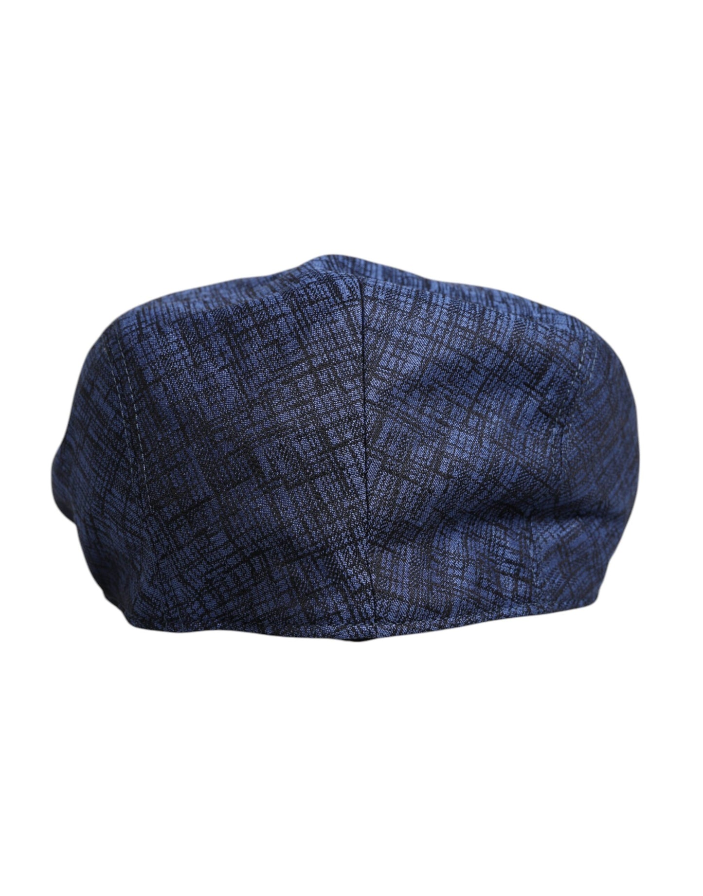 Dolce & Gabbana Blue Cotton Stretch Newsboy Hat