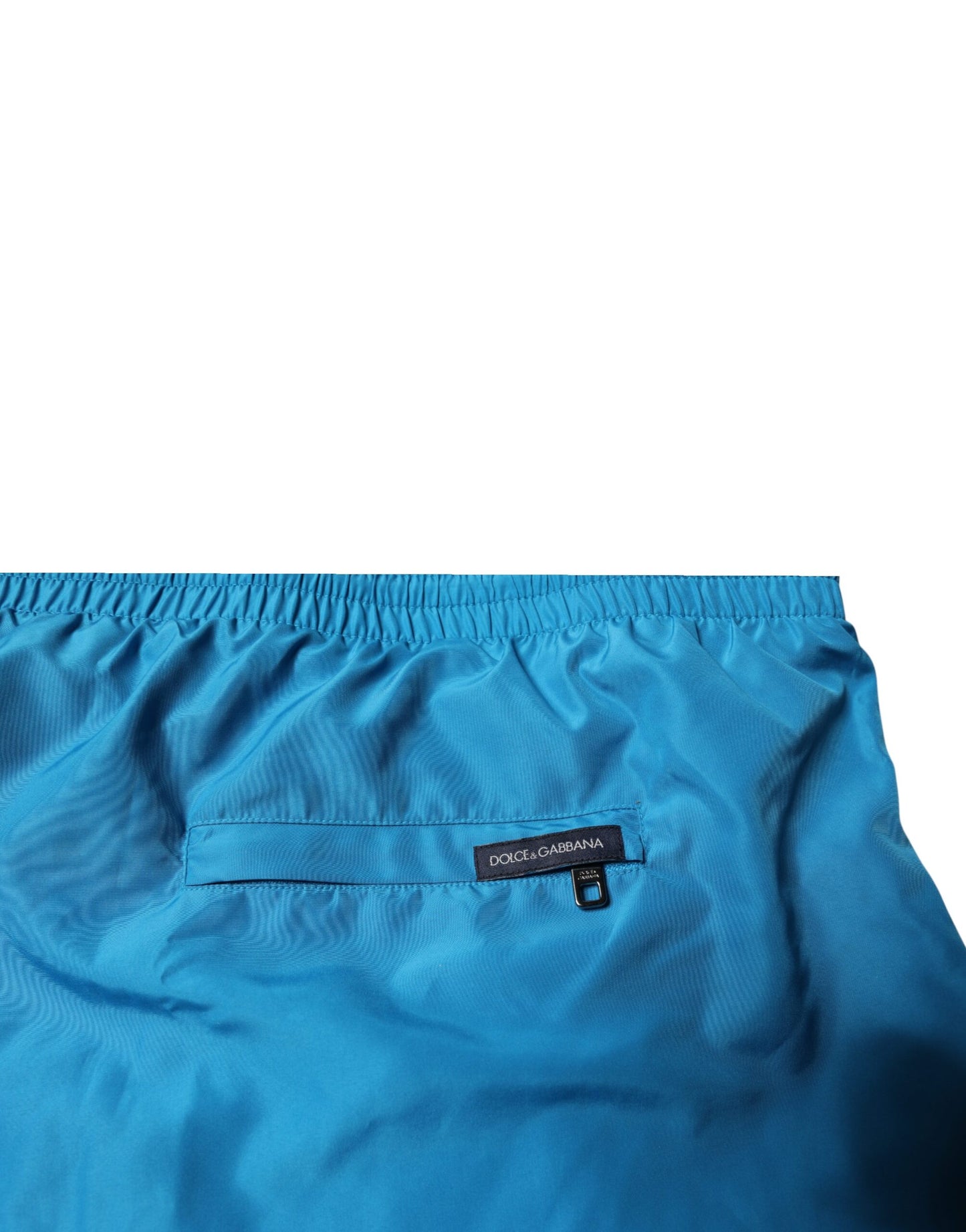 Dolce & Gabbana Turquoise Logo Beachwear Shorts 2Pc Swimwear
