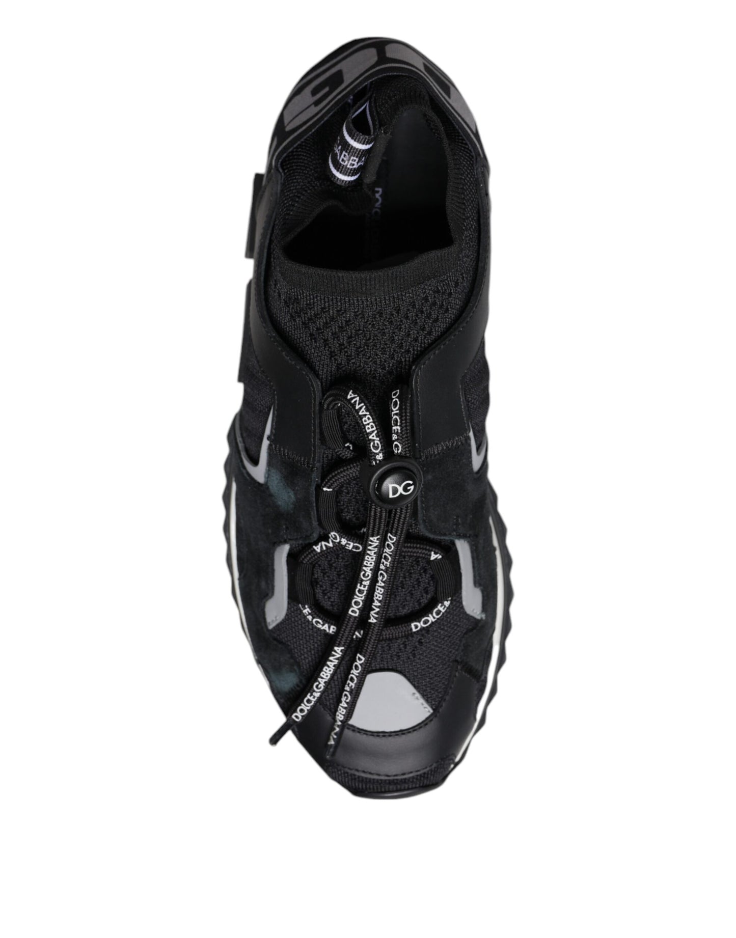 Baskets de randonnée Sorrento noires en maille Dolce &amp; Gabbana