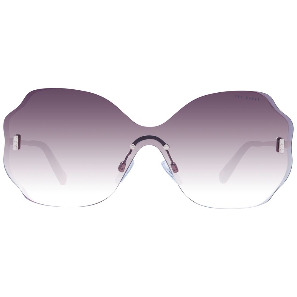 Lunettes de soleil Ted Baker pour femme en or rose