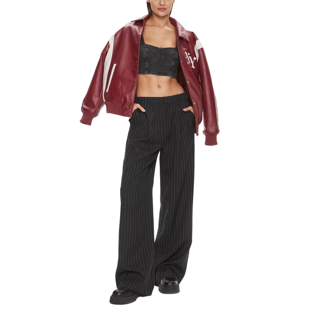 Haut noir en coton recyclé Tommy Hilfiger Jeans