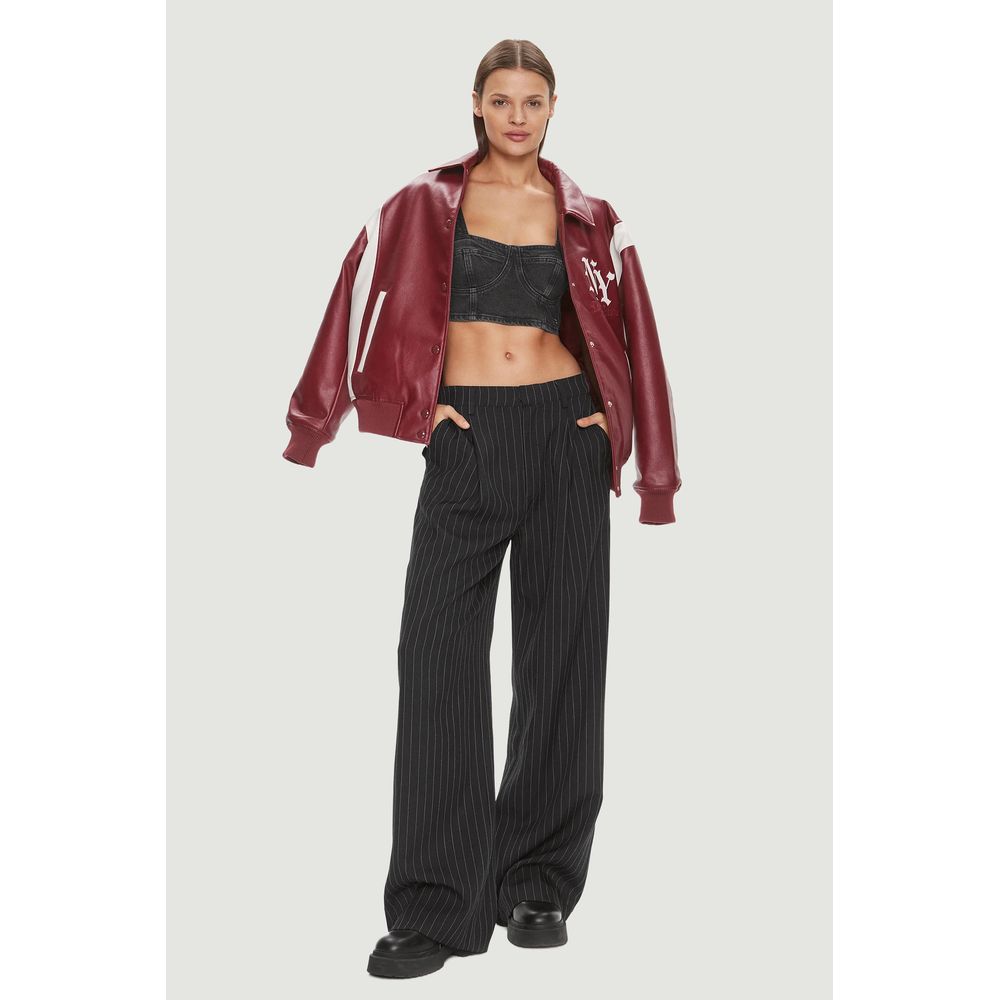 Haut noir en coton recyclé Tommy Hilfiger Jeans