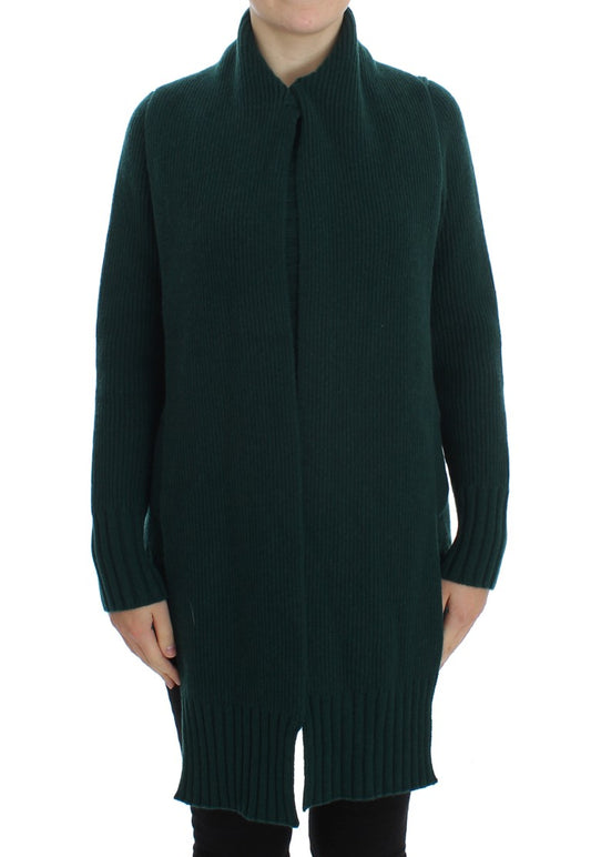 Cardigan en cachemire tricoté vert Dolce &amp; Gabbana