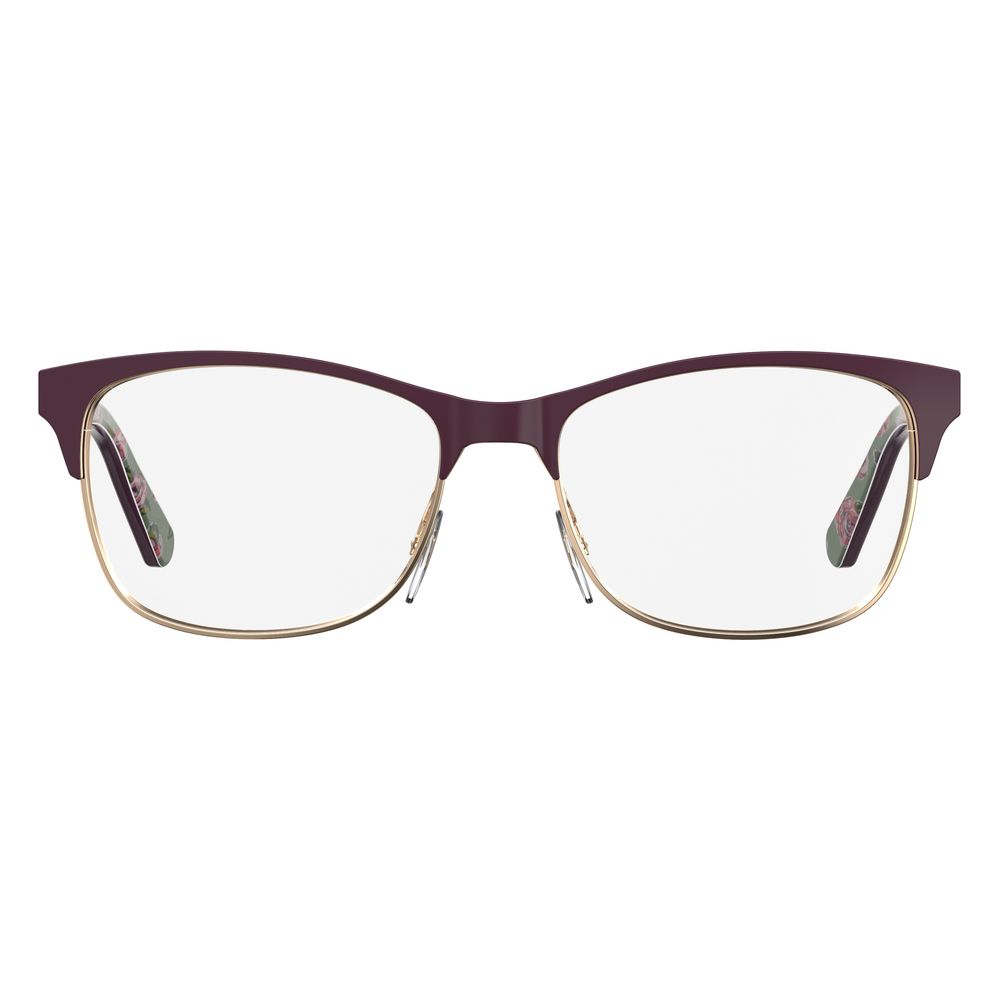 Montures en métal violet Love Moschino