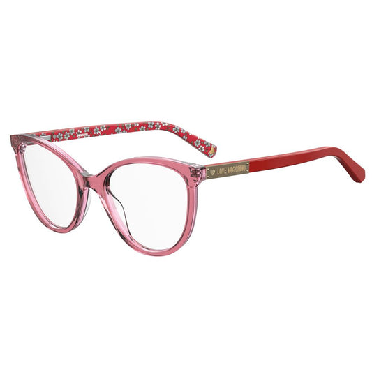 Montures en acétate multicolore Love Moschino