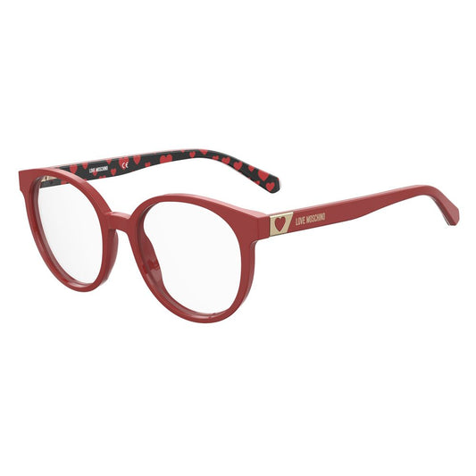 Montures en acétate multicolore Love Moschino