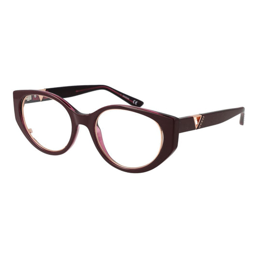 Guess Burgundy Damen Brillengestelle