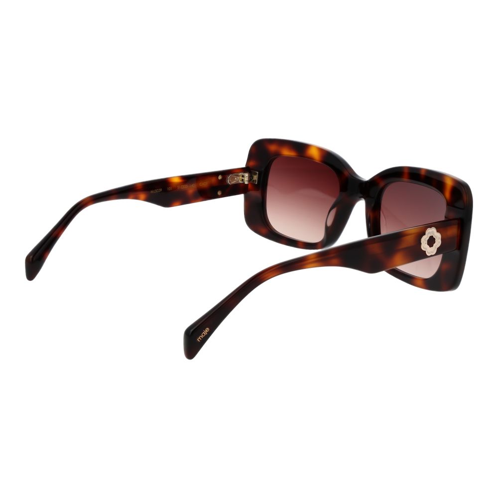 Lunettes de soleil femme Maje marron