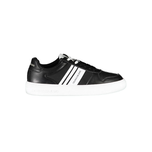 Calvin Klein Nero Polyester Men Sneaker