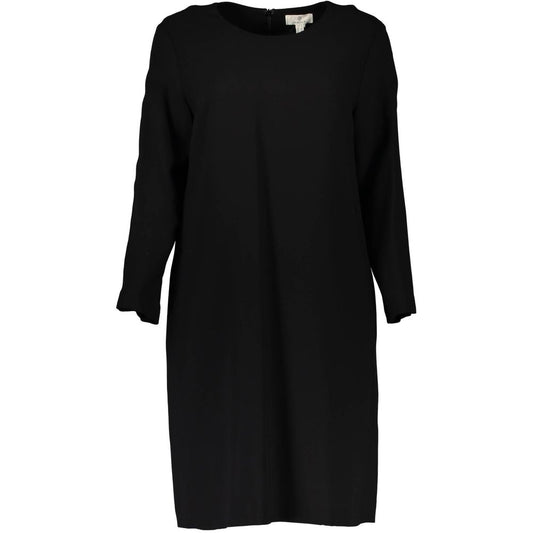 Gant Schwarzes Viskose-Damenkleid