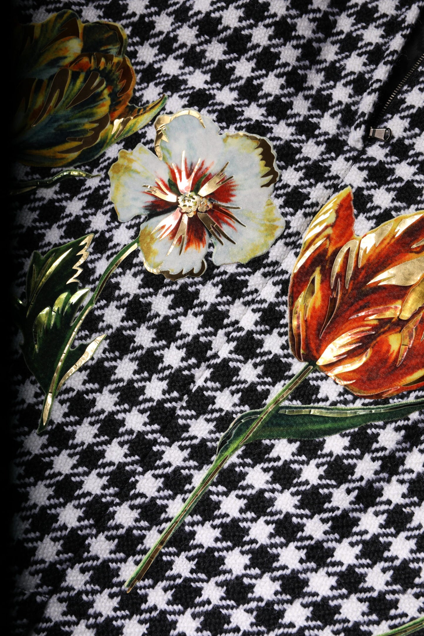 Jupe crayon taille haute à imprimé floral multicolore Dolce &amp; Gabbana