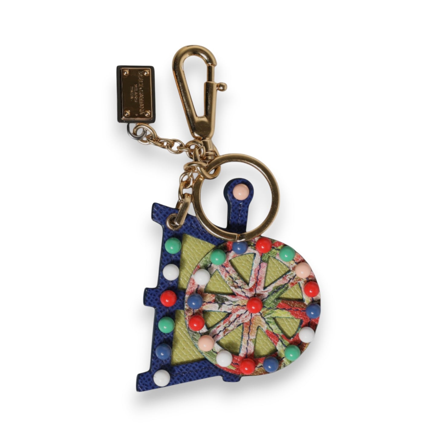 Porte-clés Carretto Dolce &amp; Gabbana multicolore doré