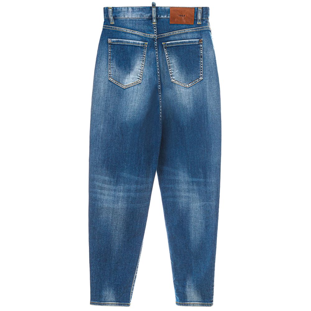 Dsquared² Blaue Jeans aus Baumwolldenim