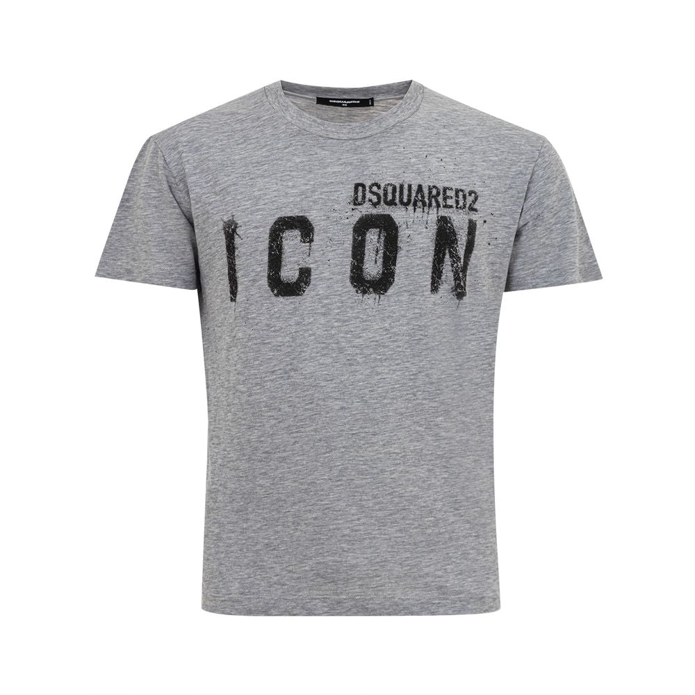 Dsquared² Gray Cotton T-Shirt
