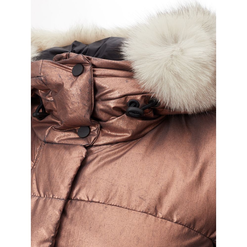 Vestes et manteaux en polyester rose Peuterey