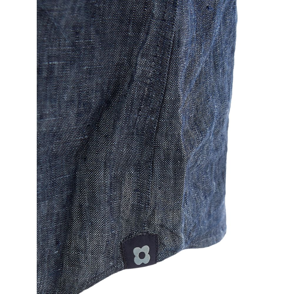 Lardini Blue Denim Shirt