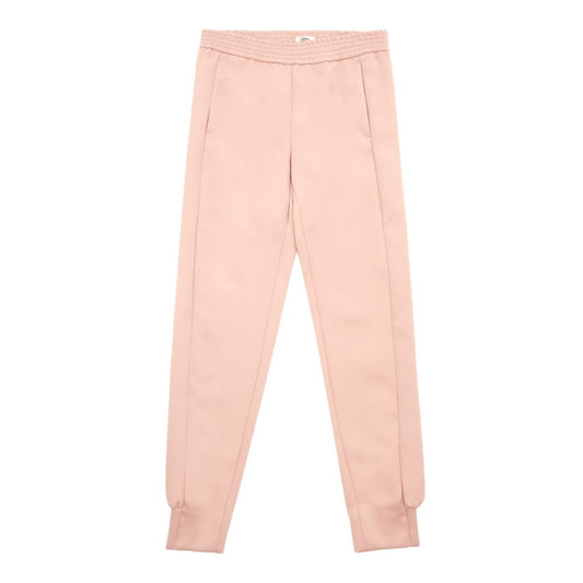 Pantalon élégant en polyester rose Lardini pour femme