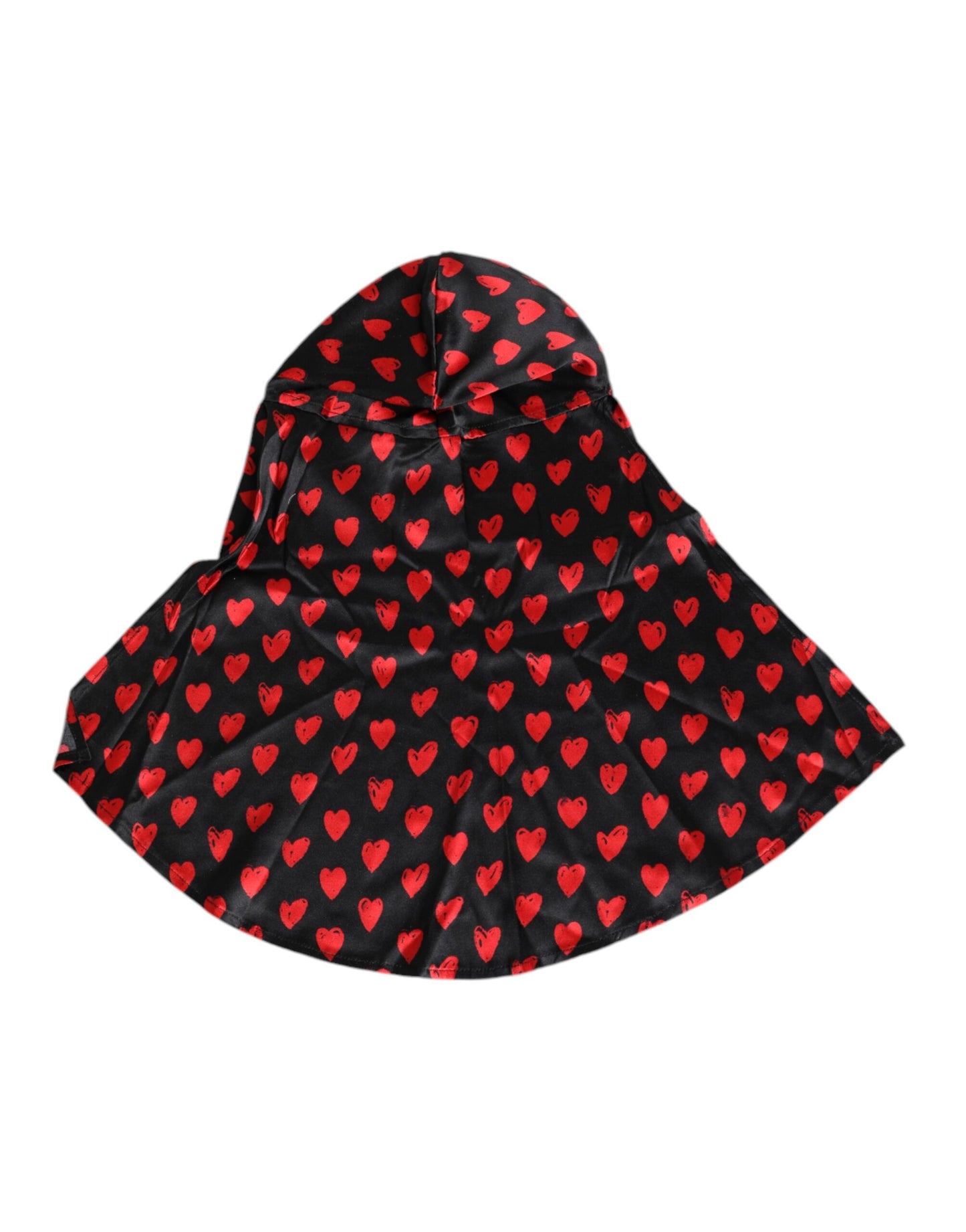 Chapeau Dolce &amp; Gabbana en polyester noir et rouge à cœurs
