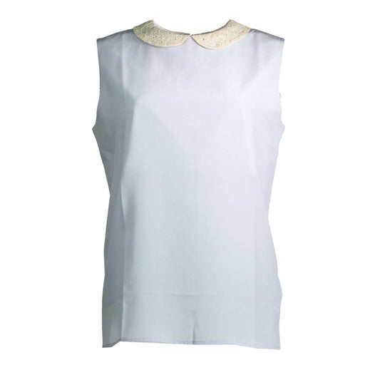 Gant Blaues Seiden-Tanktop für Damen