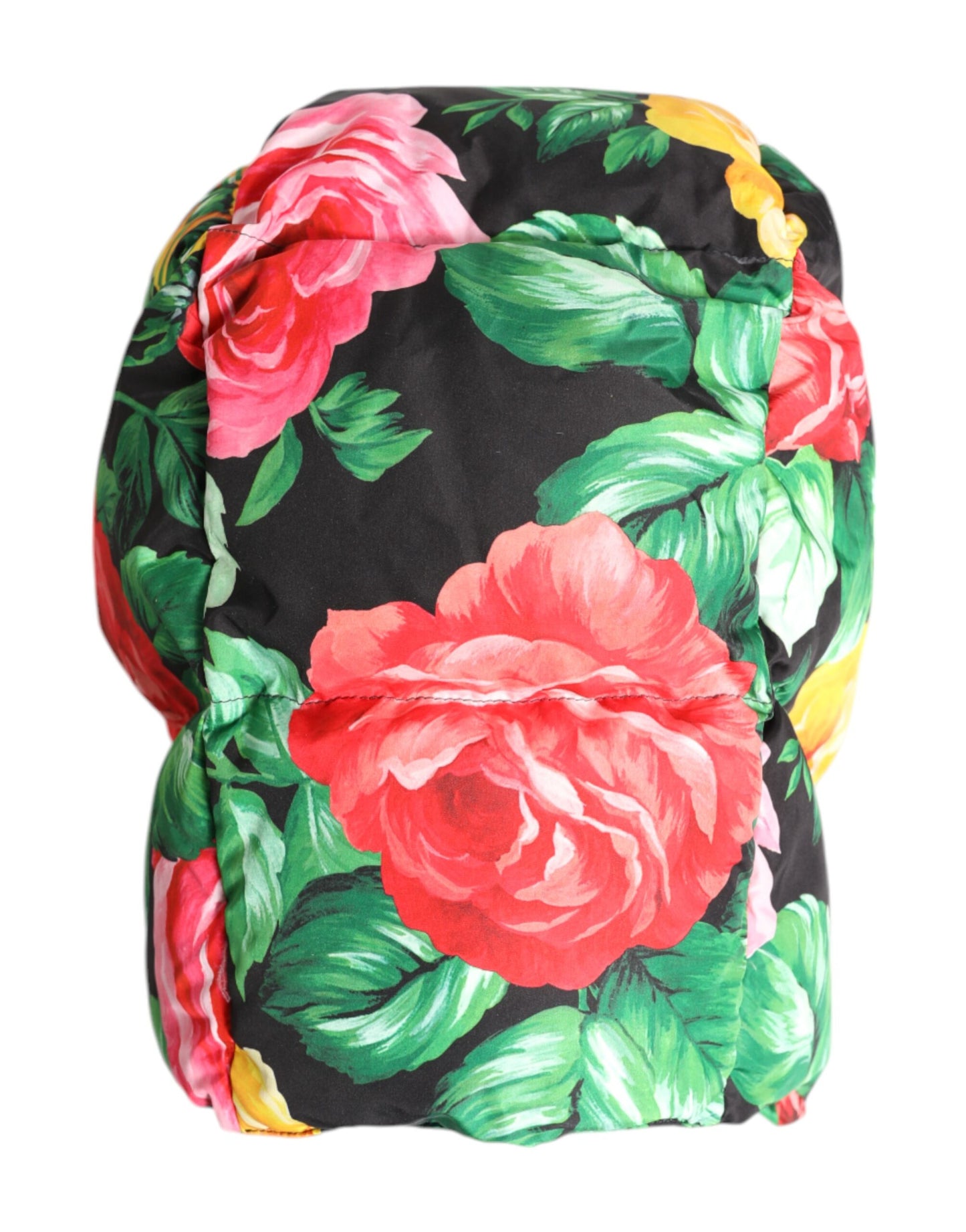 Chapeau enveloppant à imprimé floral multicolore Dolce &amp; Gabbana