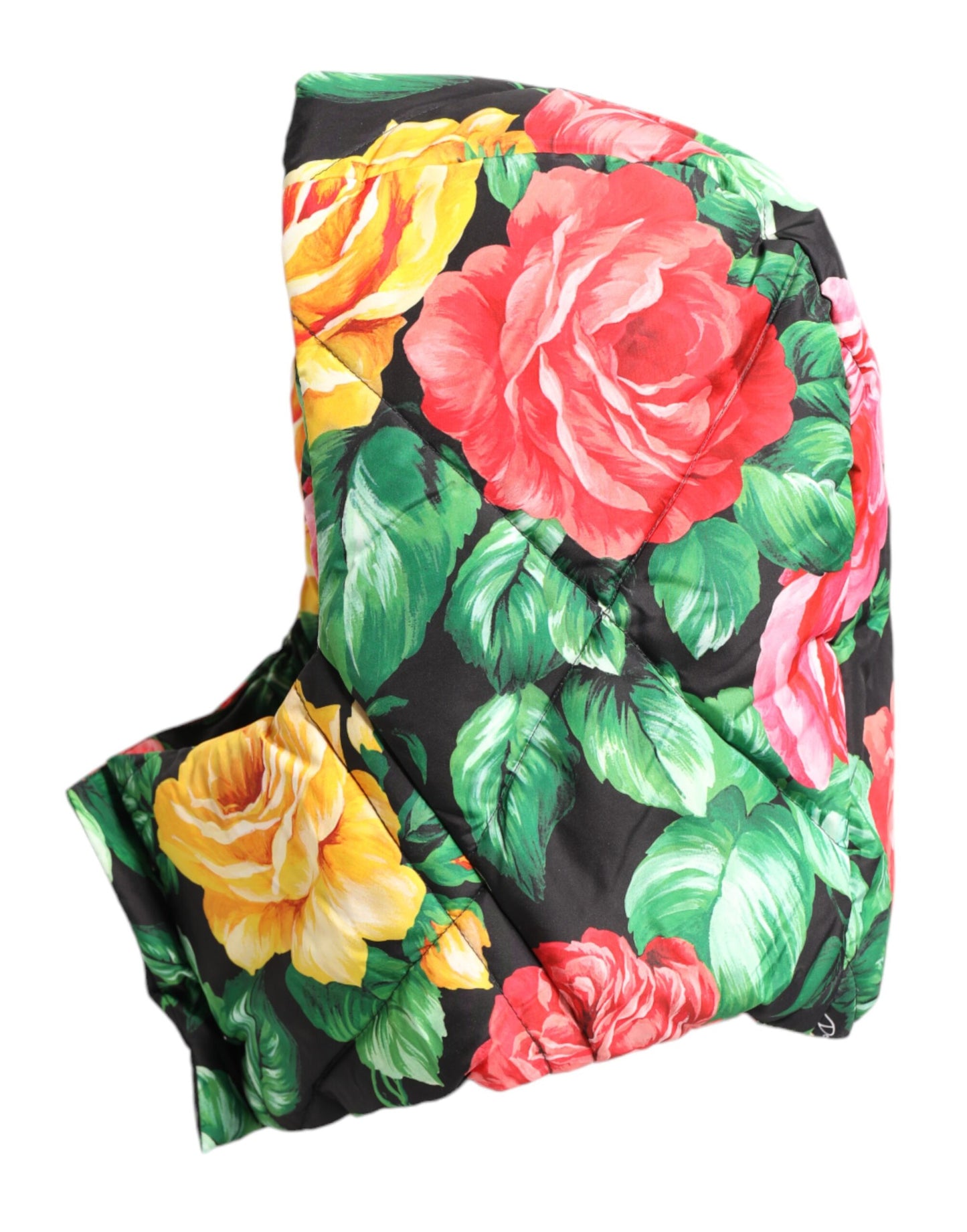 Chapeau enveloppant à imprimé floral multicolore Dolce &amp; Gabbana