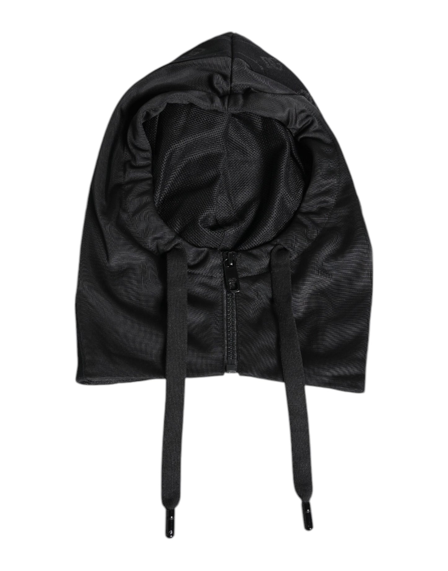 Chapeau enveloppant en polyester noir Dolce &amp; Gabbana