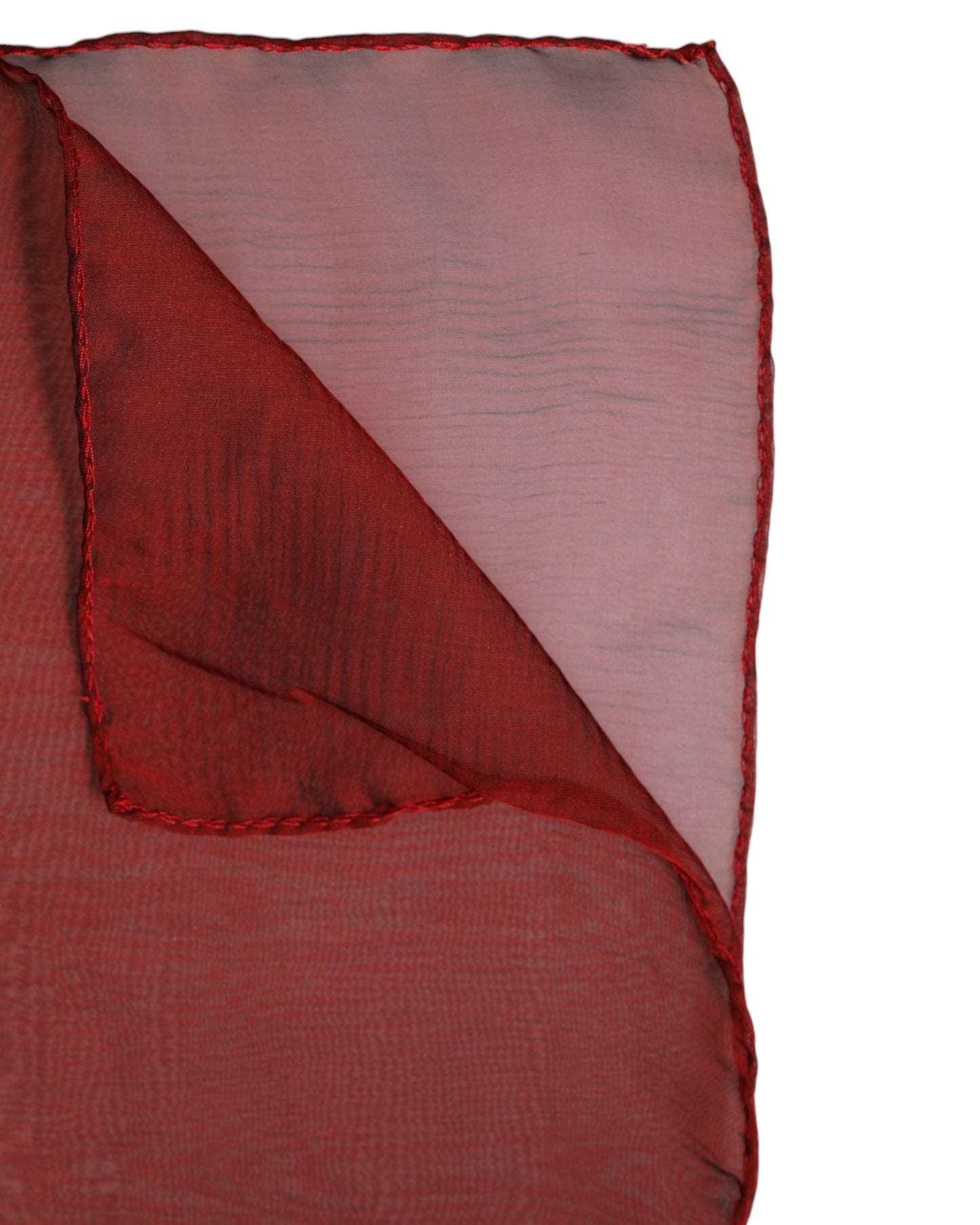 Dolce & Gabbana Red Silk Rectangle Women Wrap Shawl Scarf